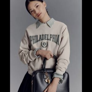 GOOD AMERICAN | Philadelphia Crewneck Sweatshirt